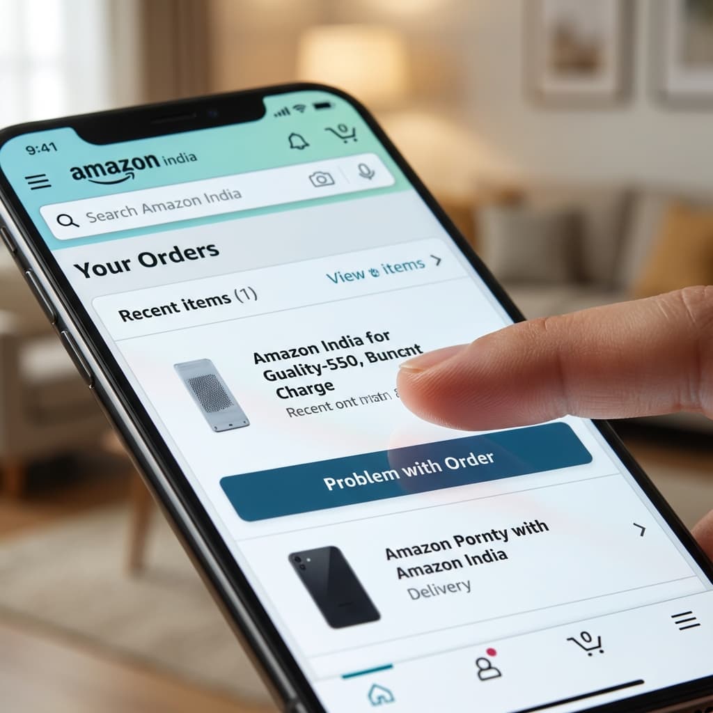 Amazon App - Filing a Complaint